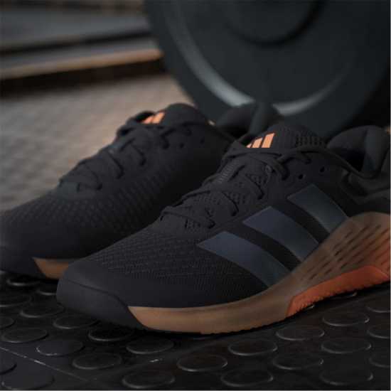 Adidas Men's Training Shoes Black/Orange 