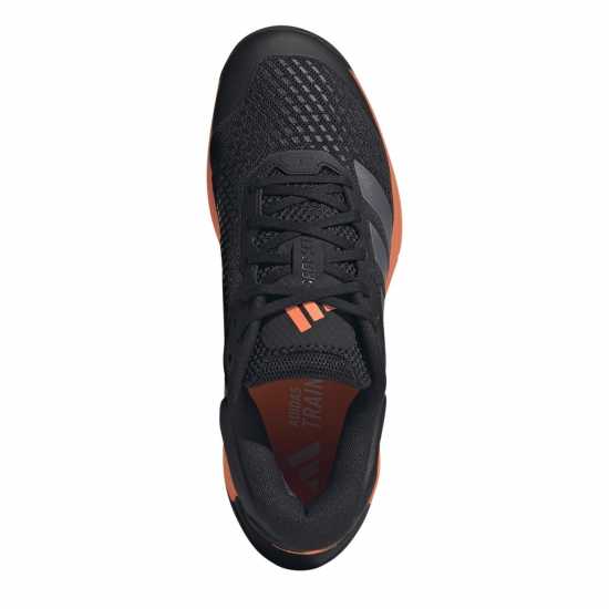 Adidas Men's Training Shoes Black/Orange 