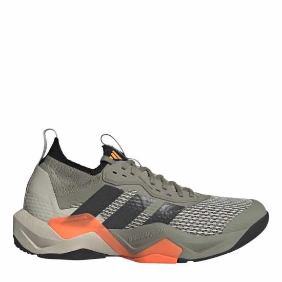 Adidas Men's Training Shoes Silver/Orange Adidas Men's Training Shoes Silver/Orange
