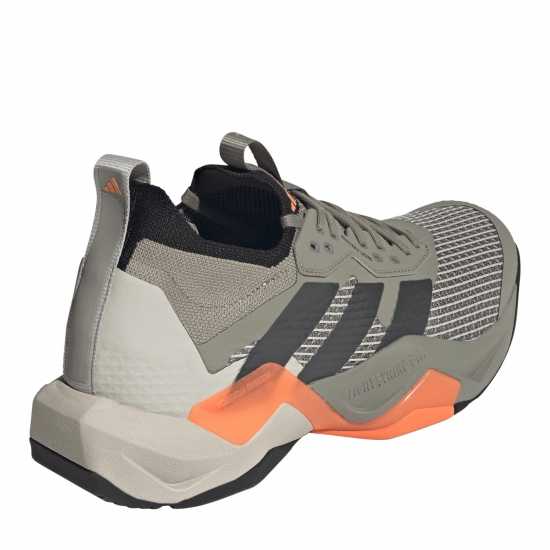 Adidas Men's Training Shoes Silver/Orange Adidas Men's Training Shoes Silver/Orange