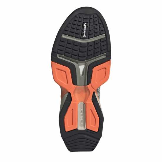 Adidas Men's Training Shoes Silver/Orange Adidas Men's Training Shoes Silver/Orange