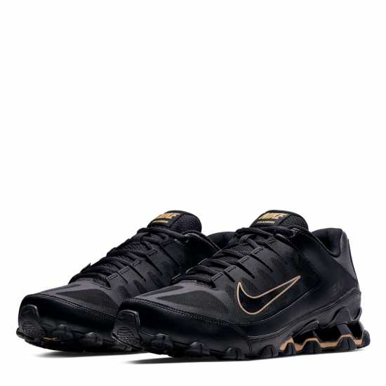 Мъжки маратонки за фитнес Nike Reax 8 Tr Men's Workout Shoes Черно/Злато Nike Reax 8 Tr Men's Workout Shoes Черно/Злато Мъжки маратонки за фитнес