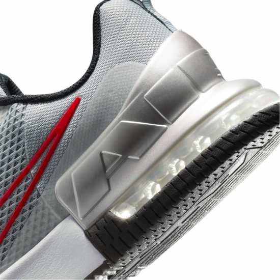 Nike Air Max Alpha Trainer 6 Men's Workout Shoes Сребро/Червено 