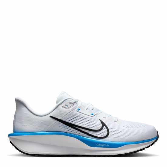 Nike Quest 6 Mens Road Running Shoes Бяло/Черно-Синьо 
