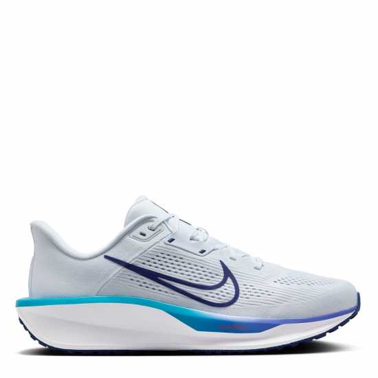 Nike Quest 6 Mens Road Running Shoes Сиво/Синьо/Бяло Мъжки маратонки за бягане