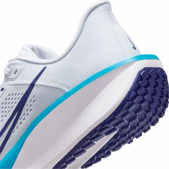 Nike Quest 6 Mens Road Running Shoes Сиво/Синьо/Бяло Мъжки маратонки за бягане