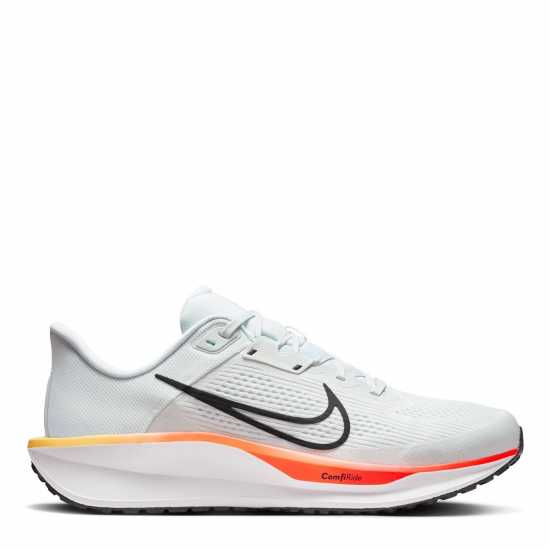 Nike Quest 6 Mens Road Running Shoes Off White/Black Nike Quest 6 Mens Road Running Shoes Off White/Black