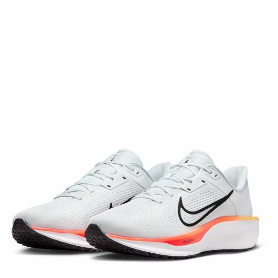 Nike Quest 6 Mens Road Running Shoes Off White/Black Nike Quest 6 Mens Road Running Shoes Off White/Black