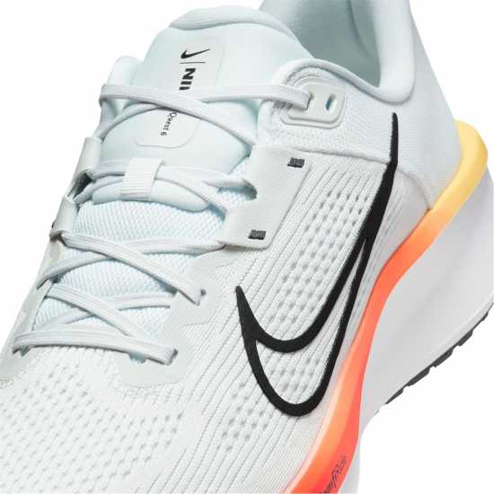 Nike Quest 6 Mens Road Running Shoes Off White/Black Nike Quest 6 Mens Road Running Shoes Off White/Black