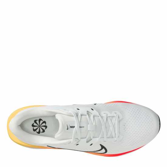 Nike Quest 6 Mens Road Running Shoes Off White/Black Nike Quest 6 Mens Road Running Shoes Off White/Black