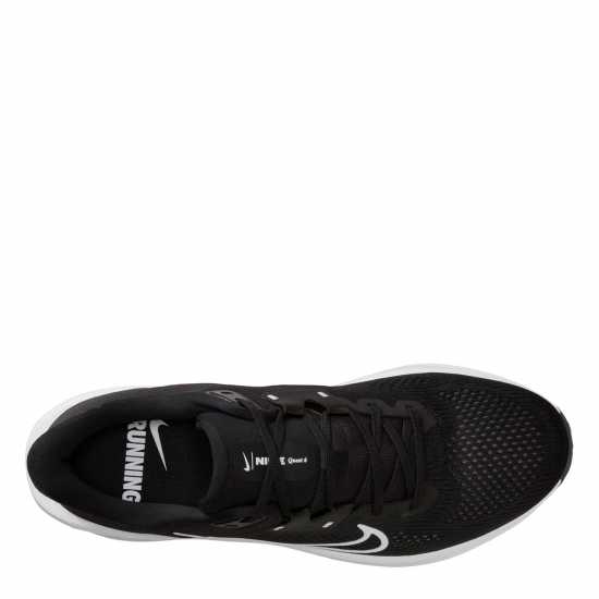 Nike Quest 6 Mens Road Running Shoes Черно/Бяло Мъжки маратонки за бягане