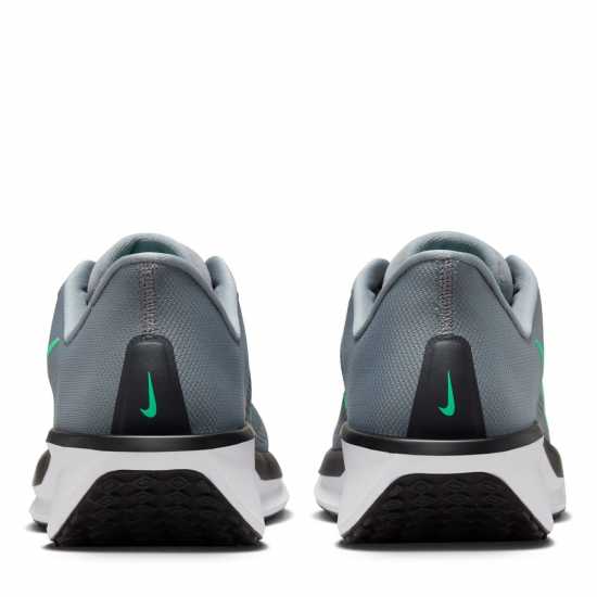 Nike Quest 6 Mens Road Running Shoes Grey/Green Мъжки маратонки за бягане