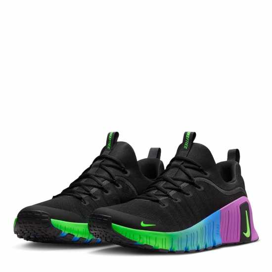 Nike Free Metcon 6 Черно/Зелено/Лилаво Мъжки маратонки за фитнес