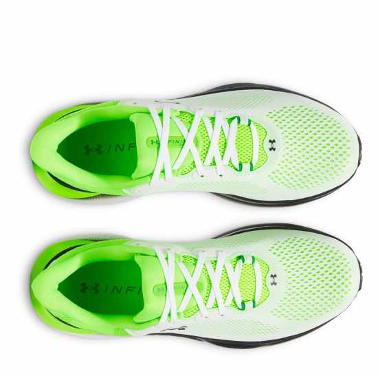 Under Armour Infinite Pro Entry Road Running Shoes Бял/Зелен/Черен Under Armour Infinite Pro Entry Road Running Shoes Бял/Зелен/Черен