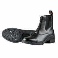 Боти за бричове Dublin Altitude Zip Paddock Boot Black Dublin Altitude Zip Paddock Boot Black Боти за бричове