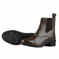 Боти за бричове Dublin Altitude Zip Paddock Boot Brown Dublin Altitude Zip Paddock Boot Brown Боти за бричове