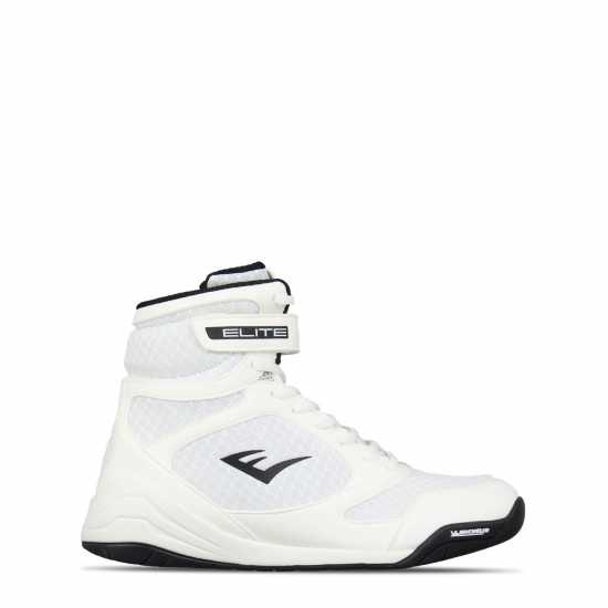 Бокс обувки Everlast Pro Elite Boxing Boots Mens Бяло Everlast Pro Elite Boxing Boots Mens Бяло Бокс обувки