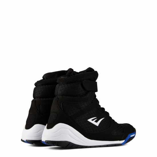 Бокс обувки Everlast Pro Elite Boxing Boots Mens Черно Everlast Pro Elite Boxing Boots Mens Черно Бокс обувки