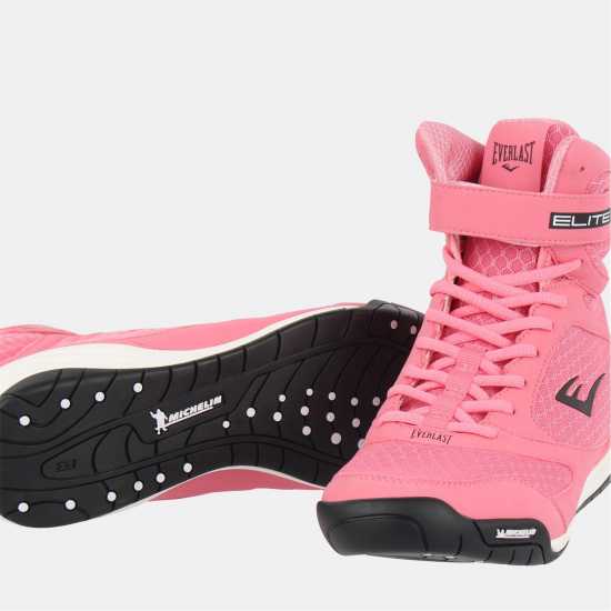 Everlast Pro Elite Boxing Boots Mens Everlast Pro Elite Boxing Boots Mens Розово