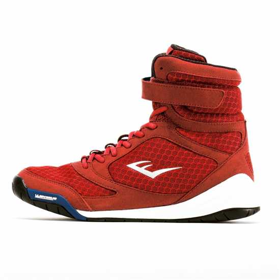 Бокс обувки Everlast Pro Elite Boxing Boots Mens Червено Everlast Pro Elite Boxing Boots Mens Червено Бокс обувки