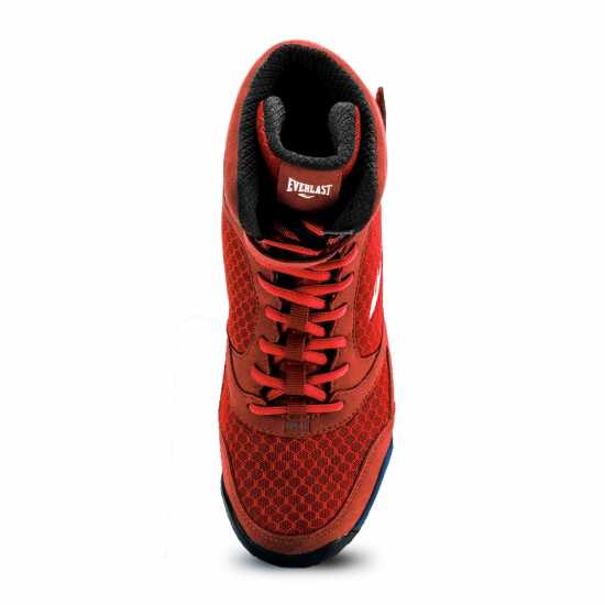 Everlast Pro Elite Boxing Boots Mens Red Бокс обувки