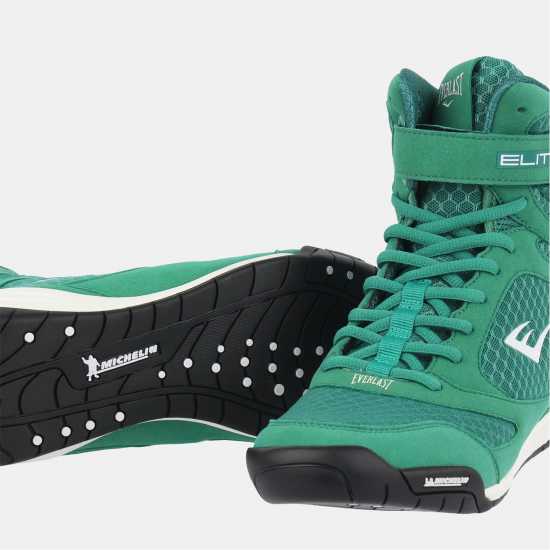 Everlast Pro Elite Boxing Boots Mens Зелено 