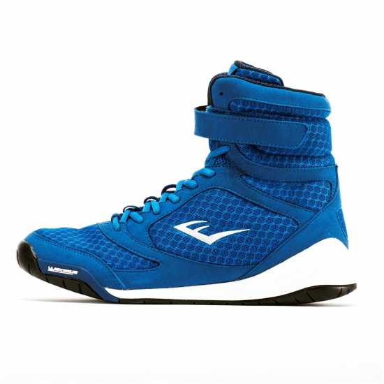 Everlast Pro Elite Boxing Boots Mens Blue Бокс обувки