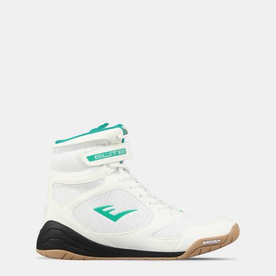 Everlast Pro Elite Boxing Boots Mens Бяло/Зелено 