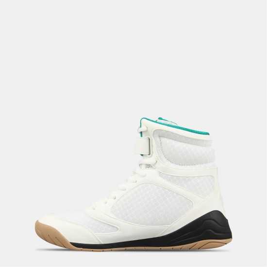 Everlast Pro Elite Boxing Boots Mens Бяло/Зелено 