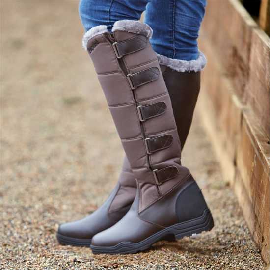 Brogini Kendal Insulated Winter Riding Boot Кафяво 