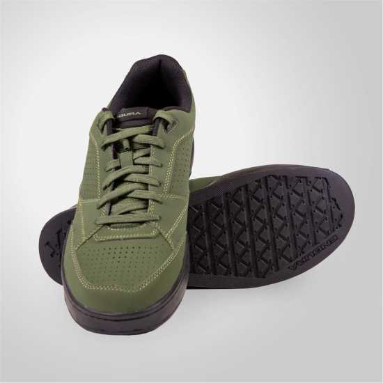 Endura Endura Hummvee Flat Shoes Olive Green 