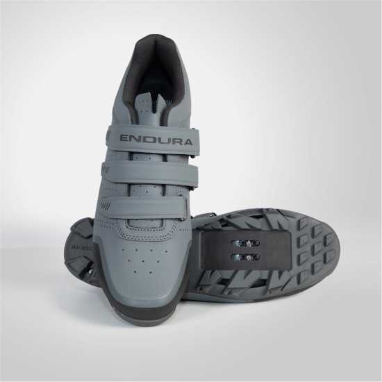 Обувки за колоездене Endura Endura Hummvee Xc Clipless Shoes Pewter Grey Endura Endura Hummvee Xc Clipless Shoes Pewter Grey Обувки за колоездене