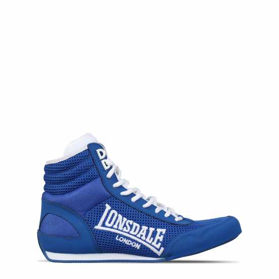 Lonsdale Contender Boxing Boots Синьо/Бяло 