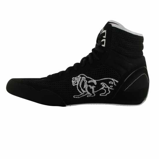 Lonsdale Мъжки Обувки За Бокс Contender Mens Boxing Boots Black/White Мъжки маратонки