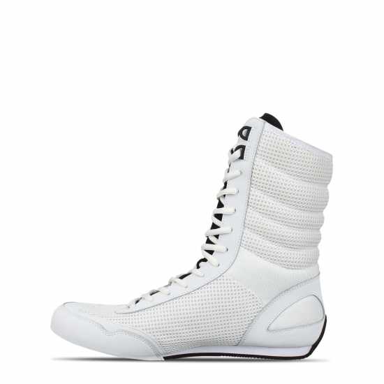 Бокс обувки Lonsdale Contender Boxing Boots Бяло/Черно/Злато Lonsdale Contender Boxing Boots Бяло/Черно/Злато Бокс обувки