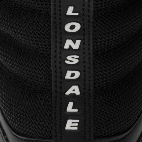 Lonsdale Contender Boxing Boots Черно/Бяло Бокс обувки