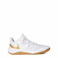Nike Zoom Hyperspeed Indoor Court Shoes White/Gold Дамски маратонки