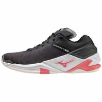 Mizuno Wave Stealth Neo V Netball Shoes Blk/Coral/Lilac Дамски маратонки