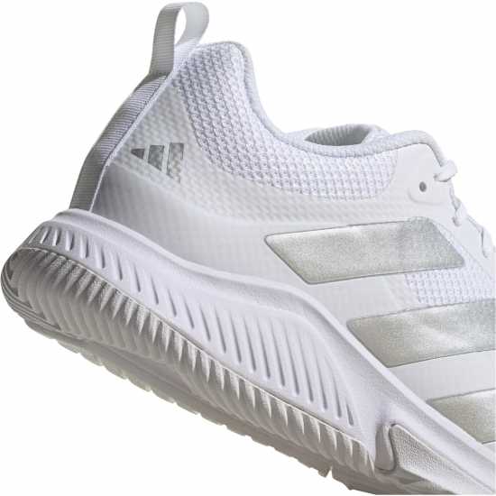 Нетбол Adidas Court Team Bounce 2.0 Shoes Womens White/Silver Adidas Court Team Bounce 2.0 Shoes Womens White/Silver Нетбол