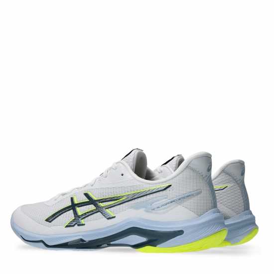 Asics Men's Netballis Netball Shoes White/Indigo Asics Men's Netballis Netball Shoes White/Indigo