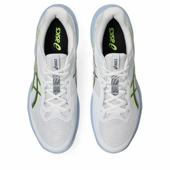 Asics Men's Netballis Netball Shoes White/Indigo Asics Men's Netballis Netball Shoes White/Indigo