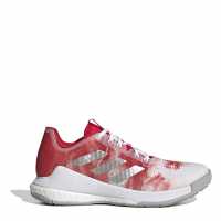Adidas Мъжки Маратонки За Зала Crazyflight Womens Indoor Court Shoes White/Red Дамски маратонки