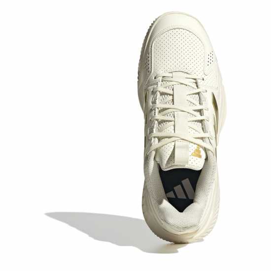 Нетбол Adidas Court Flight Netball Shoes Womens White/Gold Adidas Court Flight Netball Shoes Womens White/Gold Нетбол