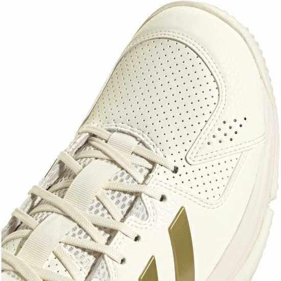 Нетбол Adidas Court Flight Netball Shoes Womens White/Gold Adidas Court Flight Netball Shoes Womens White/Gold Нетбол
