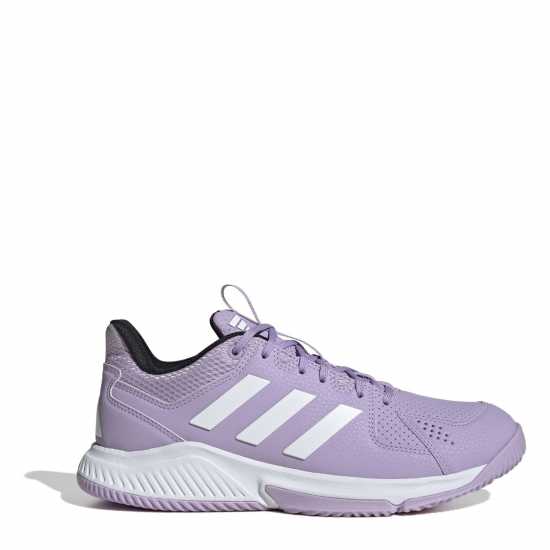 Нетбол Adidas Court Flight Netball Shoes Womens Plum/Wte/Blk Adidas Court Flight Netball Shoes Womens Plum/Wte/Blk Нетбол