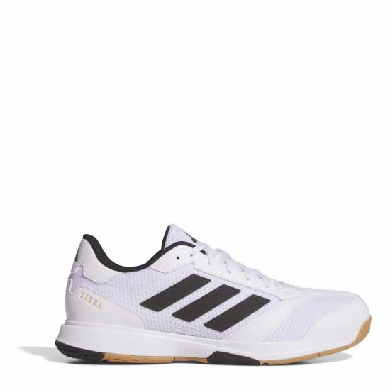 Adidas Ligra 8 Indoor Shoes Бяло/Черно/Бяло Adidas Ligra 8 Indoor Shoes Бяло/Черно/Бяло