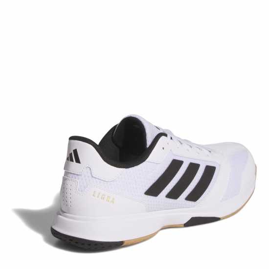 Adidas Ligra 8 Indoor Shoes Бяло/Черно/Бяло Adidas Ligra 8 Indoor Shoes Бяло/Черно/Бяло
