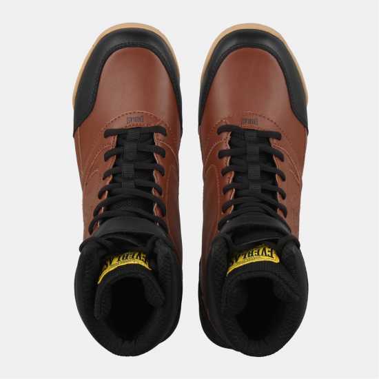 Everlast Hi Cut Boxing Boots Кафяво Everlast Hi Cut Boxing Boots Кафяво