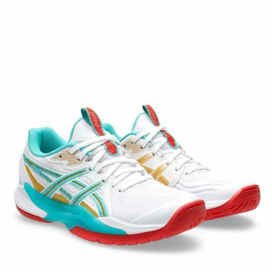 Нетбол Asics Powerbreak Ff Netball Shoes Womens Asics Powerbreak Ff Netball Shoes Womens Нетбол
