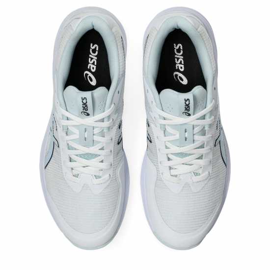 Asics Women's Netburner Professional Ff Netball Shoes White/Sky Asics Women's Netburner Professional Ff Netball Shoes White/Sky
